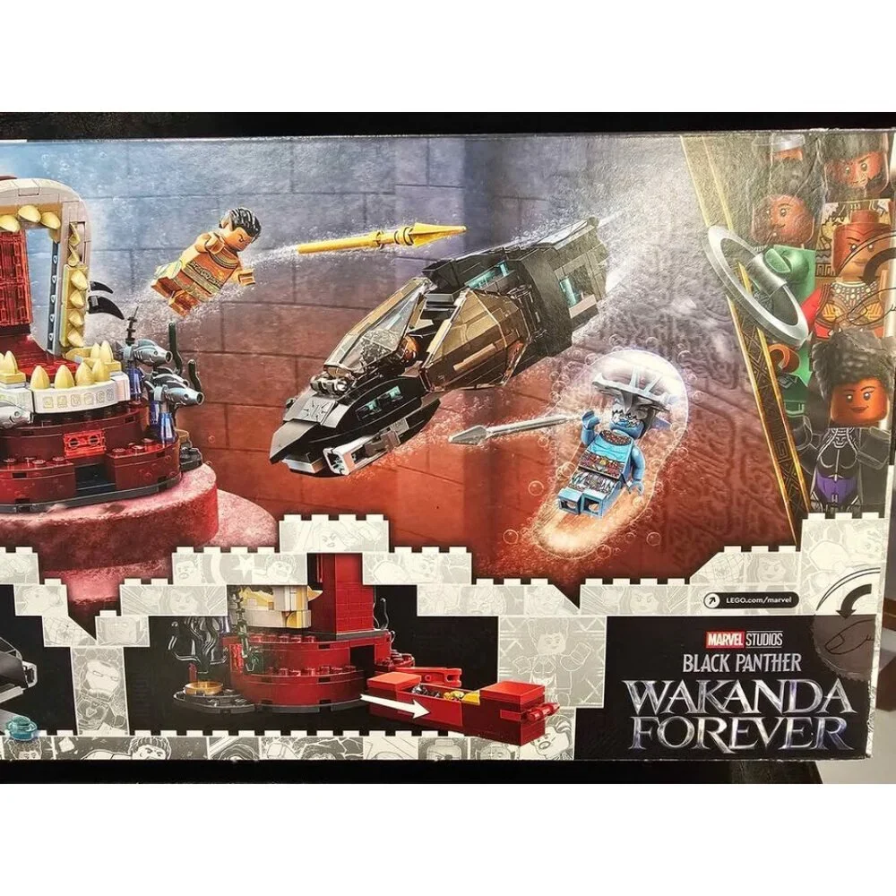 LEGO Marvel King Namor's Throne Room (76213) building set.